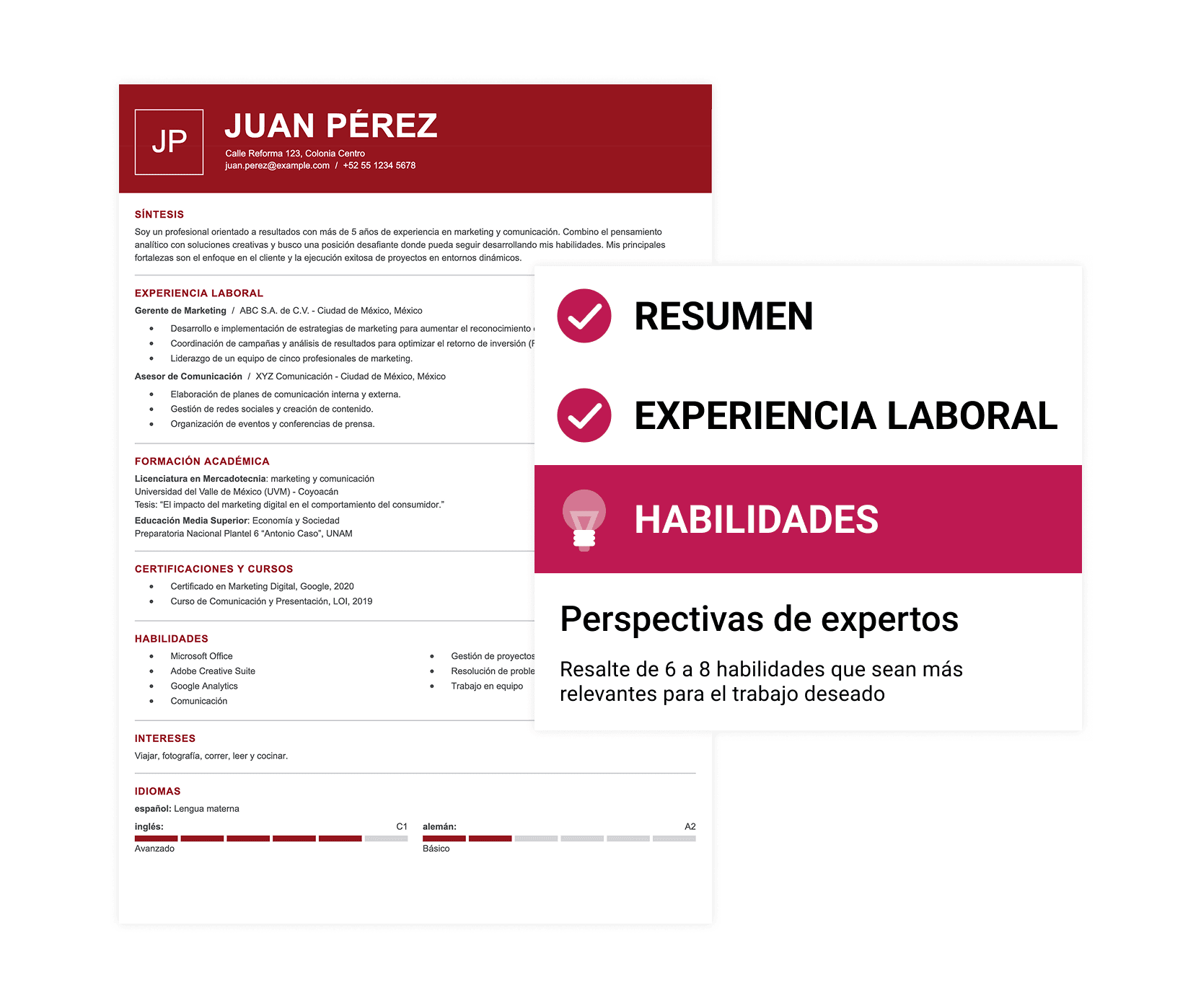 Cover letter builder